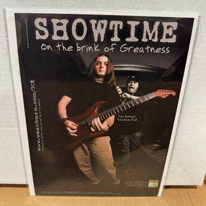 Jon Donais of Shadows Fall - Washburn Guitars - 2003 Print Advertisement